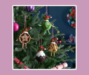 argos christmas tree decoations