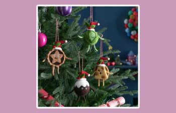 argos christmas tree decoations