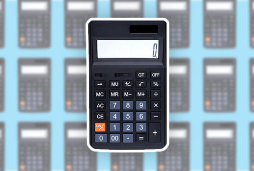 Calculator maths sums numbers budget