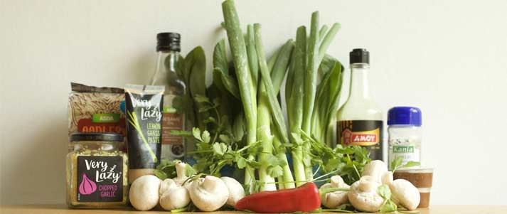 ingredients for chicken ramen