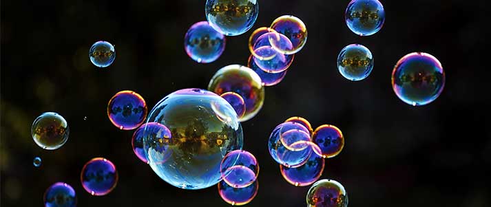 colourful bubbles