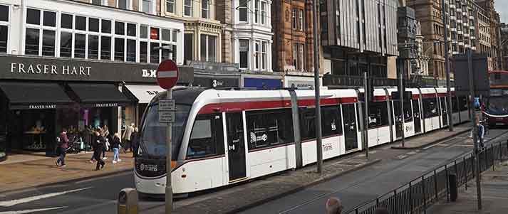 Tram in Edinburgh