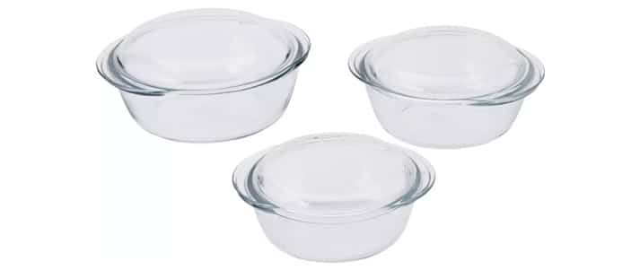 glass dish set