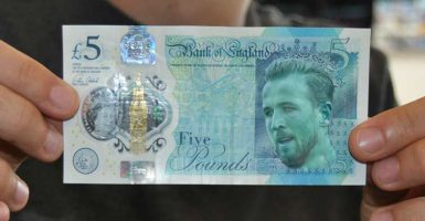 Harry Kane five pound notes