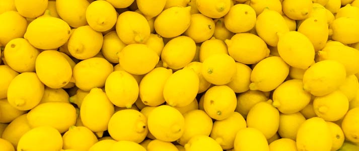 pile of lemons