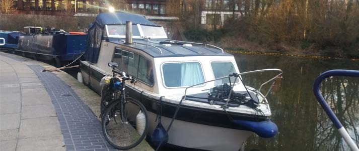 houseboat in Thames