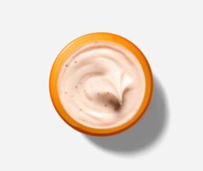 origins face cream tub pink and orange tub