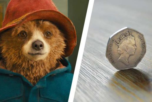 paddington bear 50p coin