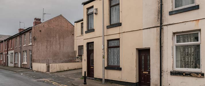 terraced houses