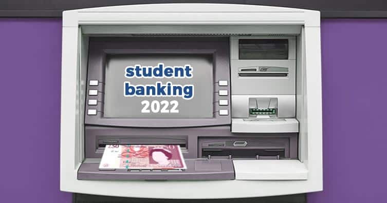 ATM with 'student banking 2022'