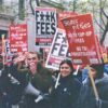 student protest tuition fees