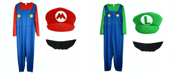 Mario and Luigi costume