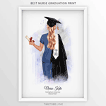 graduation art print